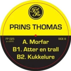 Prins Thomas - Morfar - 12" Vinyl