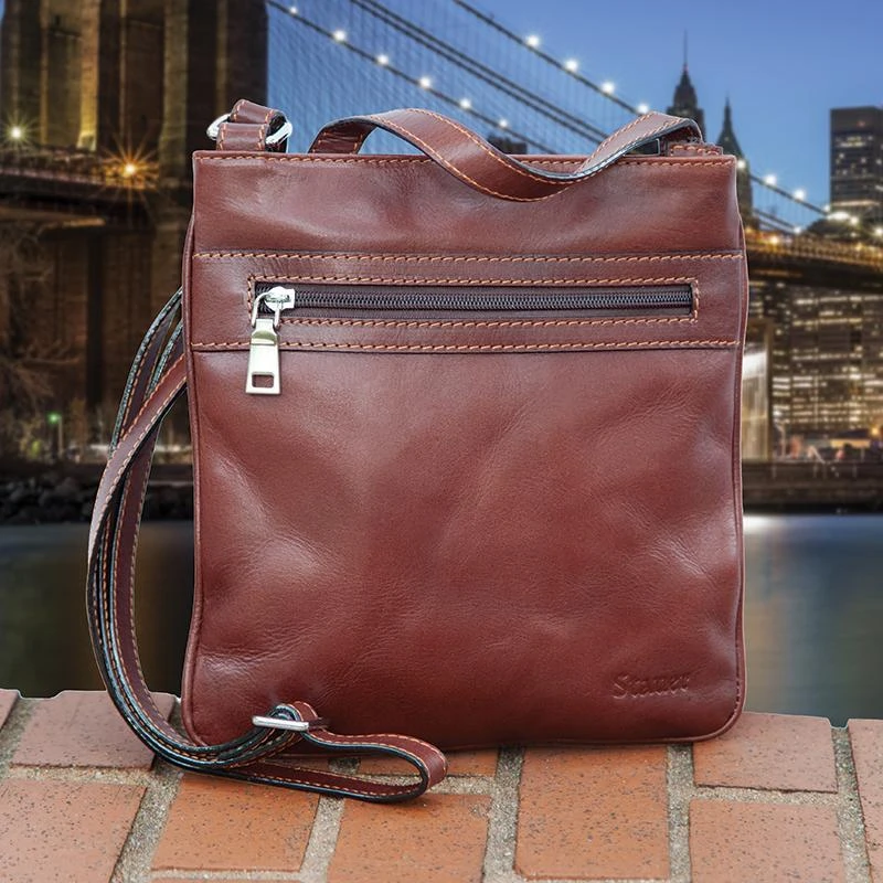 Brooklyn Leather Hip Bag - Image 4