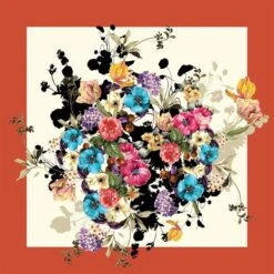 Italian-Made Scarf (Orange)