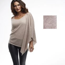 Stauer Cashmere Topper (Taupe)