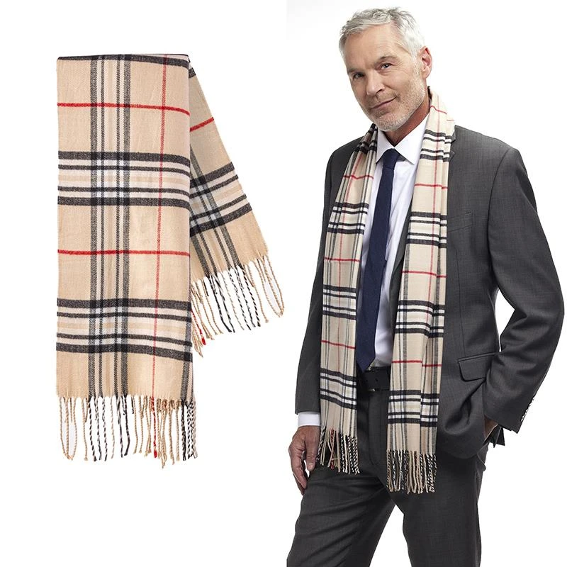 Heritage Cashmere Scarf (Cream)