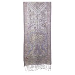 Bon Voyage Silk Scarf (Beige)