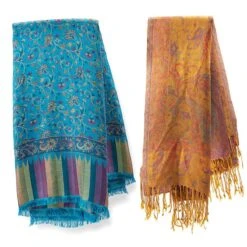 Shimmering Shawl (Set Of Two)