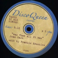 Talking Heads / Jean Carn - I Zimbra / Was That All It Was (Frankie Knuckles Edits) - 12" Vinyl