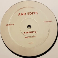 Moplen - A Minute / Can't Hide - 12" Vinyl