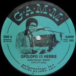 Opolopo Vs Herbie - Butterfly - 12" Vinyl