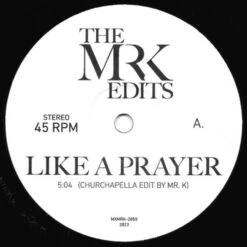 Madonna / The Clark Sisters - Like A Prayer / Ha-Ya (Danny Krivit Edits) - 7" Vinyl
