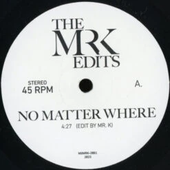 G.C. Cameron / Candyce Edwards - No Matter Where / Time Is What You Need (Mr. K Edits) - 7" Vinyl